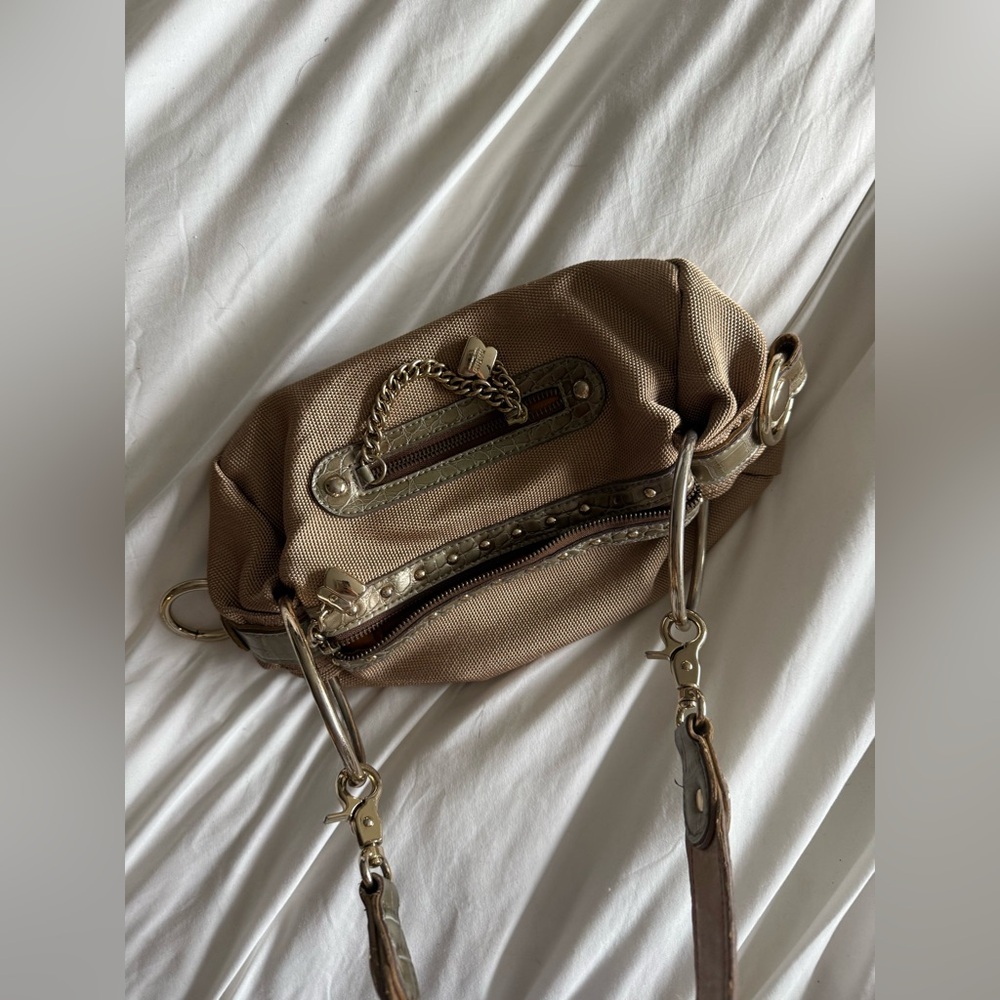 Elegant Tan Women's Shoulder Bag y2k 90s bag - Picture 2 of 5
